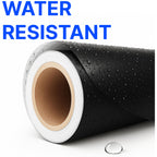 GOSHU 180x120 CM Black Board Sticker for Kids, Home, School & Office | Removable Self-Adhesive Waterproof Writing & Drawing Board Film – 6 x 4 Ft, Ideal for Smooth Surfaces (Black, 6x4 feet)